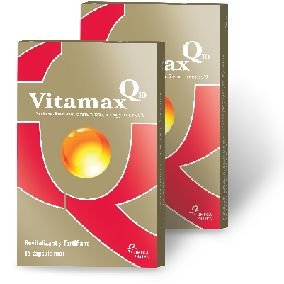 Vitamax Q10, 15 capsule 1+1 Gratis